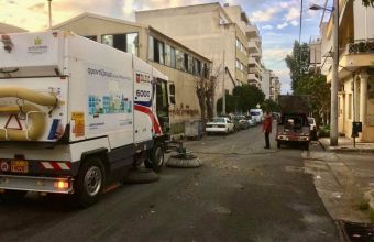 Δήμος Αθηναίων: Επιχείρηση καθαρισμού σε Βοτανικό, Μεταξουργείο, Πετράλωνα