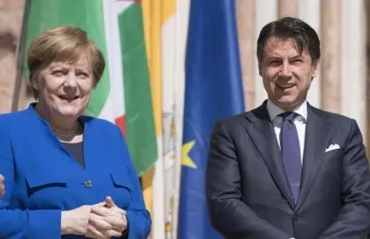 Εκτενής τηλεφωνική συνομιλία Κόντε- Μέρκελ για τη Λιβύη και το Ιράν
