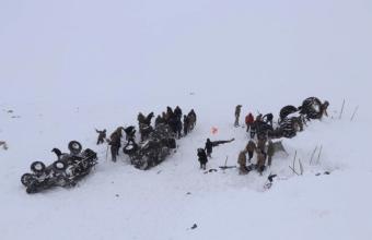 Τραγωδία στην Τουρκία: Τουλάχιστον 23 νεκροί από χιονοστιβάδα στην επαρχία Βαν