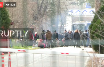 Έβρος: Κλειστό το τελωνείο Καστανέων-Μεγάλος αριθμός προσφύγων στα σύνορα