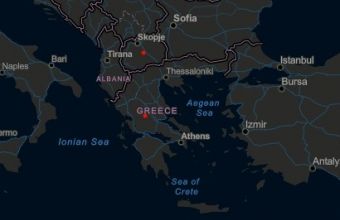 Κορωνοϊός real time  χάρτης: 3η σε κρούσματα η Ιταλία! Στον χάρτη και η Ελλάδα