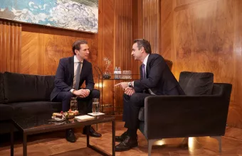Κουρτς σε Μητσοτάκη: Ευχαριστούμε την Ελλάδα που προστατεύει τα ευρωπαϊκά σύνορα