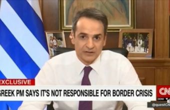 Μητσοτάκης στο CNN: Η συμφωνία ΕΕ-Τουρκίας είναι νεκρή με ευθύνη της Άγκυρας
