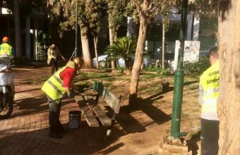 Δράσεις καθαριότητας και αποκατάστασης σε Κυψέλη - Εξάρχεια - Πατήσια από τον Δήμο Αθηναίων (pics)