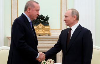 Επικοινωνία Πούτιν-Ερντογάν για Ναγκόρνο-Καραμπάχ και Συρία 