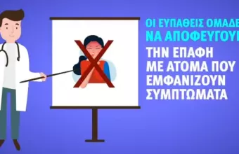 Το νέο σποτ του υπουργείου Υγείας για τον κορωνοϊό