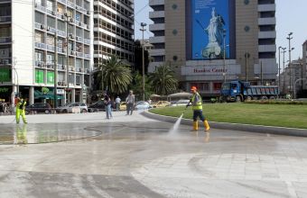Έτοιμη η «νέα» πλατεία Ομονοίας - Οι τελευταίες πινελιές (pics)