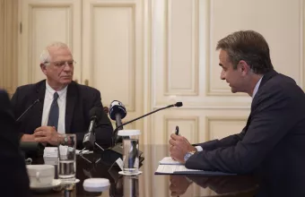 Μπορέλ σε Μητσοτάκη: Ευρωπαϊκή δέσμευση η προστασία της ελληνικής κυριαρχίας