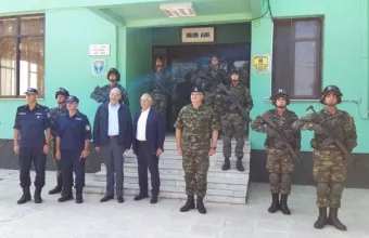 Έβρος: Στο Στρατιωτικό Φυλάκιο 1ο Δένδιας και ο Μπορέλ