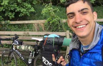 Σκωτία- Ελλάδα με ποδήλατο: Ο τολμηρός Έλληνας που διέσχισε 3.500 χλμ εν μέσω πανδημίας
