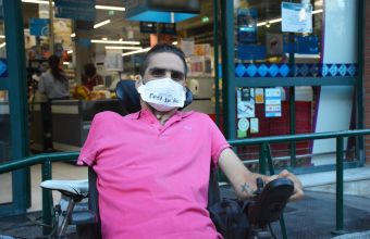Ακτιβιστής ΑΜΕΑ στον ΣΚΑΪ : Αν νομίζεις ότι η μάσκα σε περιορίζει δεν ξέρεις από αληθινό περιορισμό (vid)