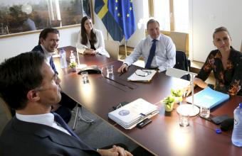 Σύνοδος Κορυφής - Ρούτε - Κουρτς: Ικανοποιημένοι οι «φειδωλοί» από τις διαπραγματεύσεις