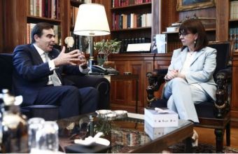 Συνάντηση Σακελλαροπούλου – Σχοινά στο Προεδρικό Μέγαρο - Τι συζήτησαν