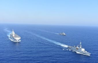Κοινή ναυτική άσκηση Ελλάδας-Γαλλίας στην Ανατολική Μεσόγειο (pics+video)