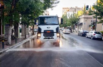 Δήμος Αθηναίων: Μεγάλη επιχείρηση καθαριότητας-απολύμανσης στα Κάτω Πατήσια