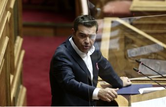 Πρόταση δυσπιστίας - Τσίπρας: Η κυβέρνηση δεν έχει στρατηγική για υπεράσπιση κυριαρχικών δικαιωμάτων