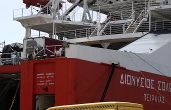 Κορωνοϊός: Θετικά 11 μέλη του πληρώματος του πλοίου «Διονύσιος Σολωμός»