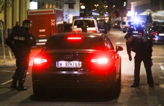 Eπίθεση- Βιέννη: Και οι 15 συλληφθέντες ανήκουν σε εξτρεμιστικό ισλαμιστικό περιβάλλον