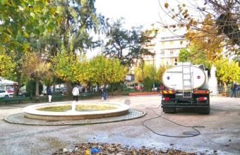 Δήμος Αθηναίων: Στην Κυψέλη η πρώτη μεγάλη επιχείρηση καθαριότητας για το 2021 