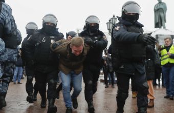 Ρωσία: Εκατοντάδες συλλήψεις υποστηρικτών του Αλεξέι Ναβάλνι 