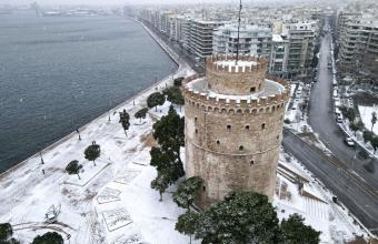 Σε ποιές περιοχές της Θεσσαλονίκης θα είναι κλειστά τη Δευτέρα τα σχολεία λόγω καιρού