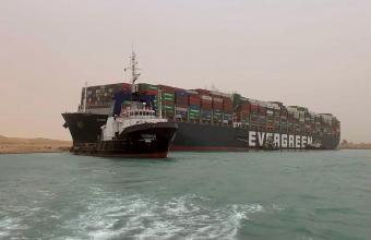  Διώρυγα Σουέζ: Αναμένεται ο διάπλους των τελευταίων πλοίων που είχαν αποκλειστεί μετά την προσάραξη του Ever Given