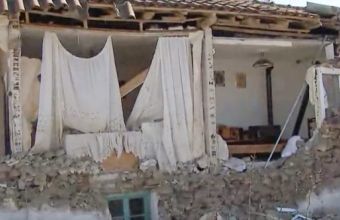 Σεισμός Ελασσόνα: Τουλάχιστον 30 σπίτια υπέστησαν σοβαρές ζημιές στο Μεσοχώρι (pics,vid)