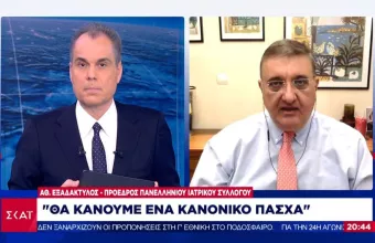 Εξαδάκτυλος σε ΣΚΑΪ: Θα κάνουμε ένα κανονικό Πάσχα – Τι είπε για λιανεμπόριο, σχολεία