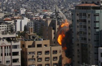 Ισραηλινός στρατός: Επιβεβαίωσε ότι έπληξε το κτίριο στη Γάζα - Η φωτογραφία με τον στόχο