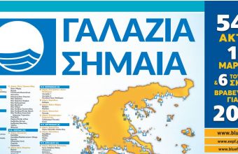 Δεύτερη σε Γαλάζιες Σημαίες φέτος η Ελλάδα - Οι 545 βραβευμένες παραλίες (λίστα)