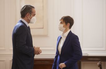 Μητσοτάκης στην πρωθυπουργό Σερβίας: Αναγνωρίζουμε για είσοδο τουριστών τα εμβόλια που έχετε χορηγήσει