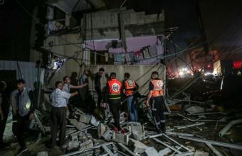 Μεσανατολικό: Άλλη μια νύχτα βομβαρδισμών στη Γάζα-200 νεκροί σε μια εβδομάδα	