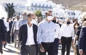 Αστυπάλαια: Συνάντηση Πρωθυπουργού με διευθύνοντα σύμβουλο του ομίλου Volkswagen