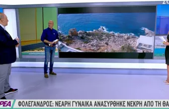 Θρίλερ με νεκρή κοπέλα στη Φολέγανδρο: Βρέθηκε να επιπλέει με τα ρούχα στη θάλασσα