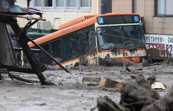 Ιαπωνία: Πλημμύρες και κατολισθήσεις μετά από καταρρακτώδεις βροχές 