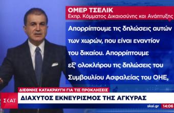 Εκνευρισμός Τσελίκ: Η απόφαση του ΣΑ στηρίζεται σε αβάσιμους ισχυρισμούς Ελληνοκυπρίων-Ελλήνων (VID)