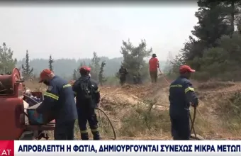 Εύβοια- Πύρινος εφιάλτης δίχως τέλος: Αναζωπυρώσεις απειλούν Ασμήνιο - Νέα Σινασό