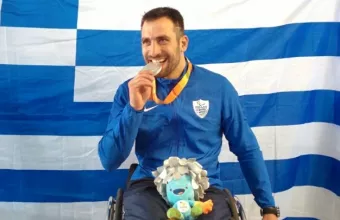 Παραολυμπιακοί Αγώνες: «Χάλκινος» ο Τριανταφύλλου στην ξιφασκία