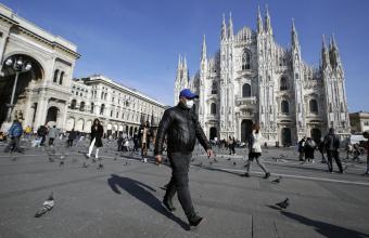 Ιταλία: 16.806 κρούσματα κορωνοϊού  με 72 θανάτους, το τελευταίο 24ωρο