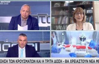 Τσολιά σε ΣΚΑΪ: Πολύ μεγάλη αύξηση της μεταδοτικότητας στα παιδιά -Απομακρύνεται το τείχος ανοσίας