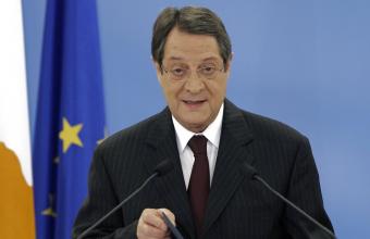 Ο πρόεδρος της Κυπριακής Δημοκρατίας Νίκος Αναστασιάδης 