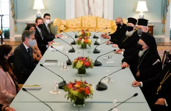 Βαρθολομαίος σε Μπάιντεν και Μπλίνκεν: Πρέπει να ανοίξει η Σχολή της Χάλκης