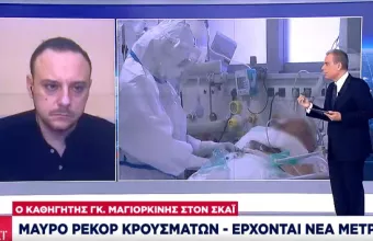 Μαγιορκίνης-ΣΚΑΪ: Αν πιεστεί το σύστημα, ίσως κλείσουν κέντρα διασκέδασης -Πιθανά μέτρα για κόκκινες περιοχές