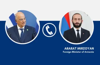 Ο Αρμένιος ΥΠΕΞ ενημέρωσε τον Δένδια για τη σύγκρουση Αρμενίας - Αζερμπαϊτζάν