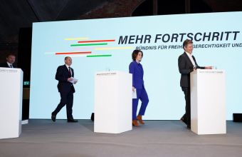 Η νέα κυβέρνηση της Γερμανίας: Πώς μοιράστηκαν τα υπουργεία SPD, FPD και Πράσινοι 