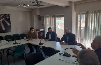 Συμμετοχή Σταύρου Καλαφάτη σε σύσκεψη στο Υπουργείο Περιβάλλοντος και Ενέργειας για τα θέματα της Θεσσαλονίκης