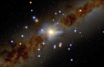 Η τεράστια μαύρη τρύπα στο κέντρο του Γαλαξία μας και οι κινήσεις των άστρων γύρω του