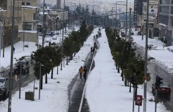 Ιορδανία: Χωρίς ρεύμα μεγάλο τμήμα της χώρας εξαιτίας της σφοδρής χιονόπτωσης
