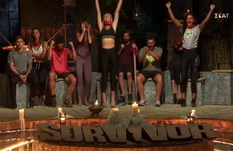 Survivor: Έξαλλοι πανηγυρισμοί στους Διάσημους μετά τη φυγή του Βαλάντη