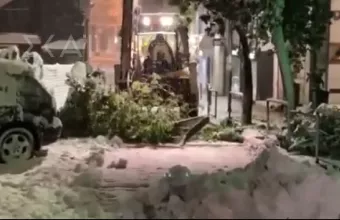 Κακοκαιρία «Ελπίς»: Πτώσεις δέντρων στο κέντρο της Αθήνας